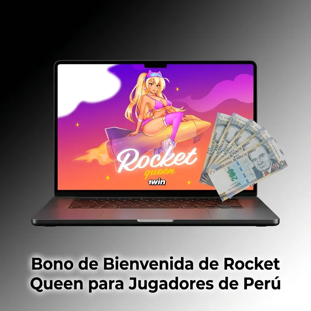 Bono de bienvenida Rocket Queen 1win para jugadores de Perú con hasta 150% en depósitos