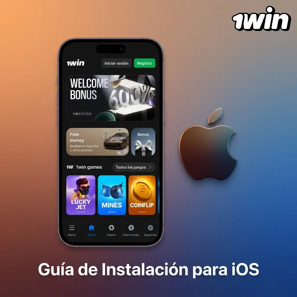 Guía de instalación de la PWA de 1win en iPhone desde Safari para apostar en MMA en iOS