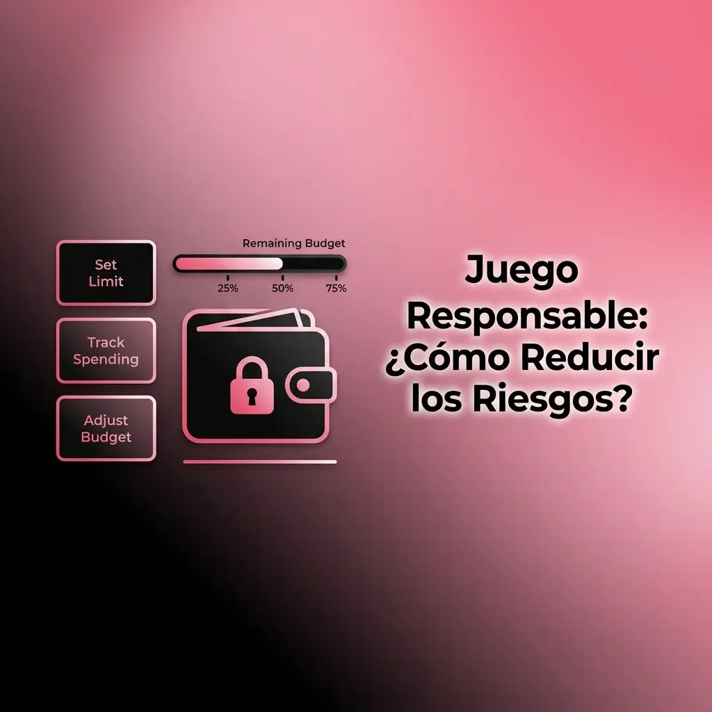 Persona usando calculadora y estableciendo límites de presupuesto para juego responsable en casino en línea