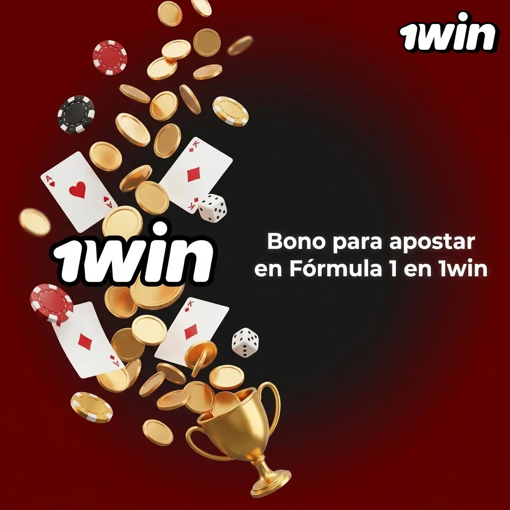 Bono de bienvenida 1win hasta 500 USD para apuestas en Fórmula 1 con rollover en mercados F1