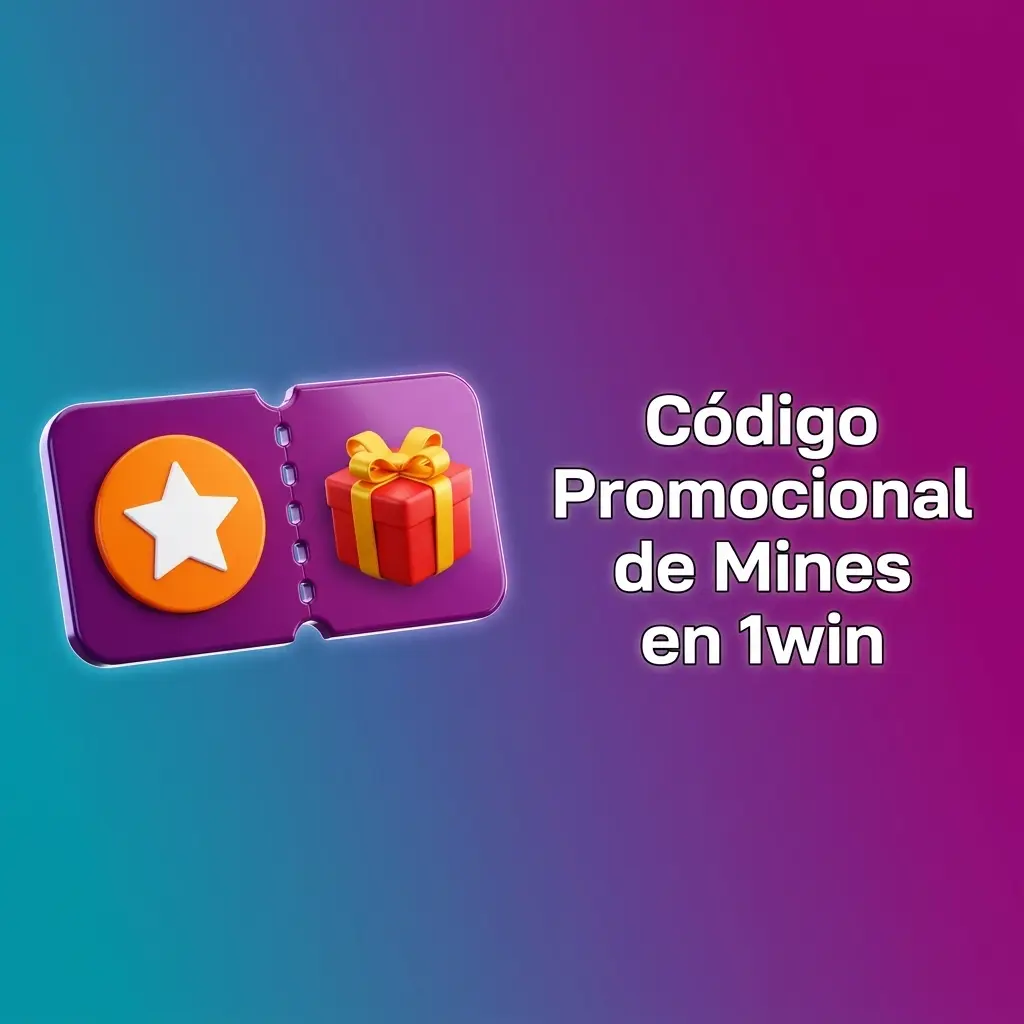 Código promocional 1WINBONUS para el juego Mines en 1win, aumenta el bono del primer depósito en Perú